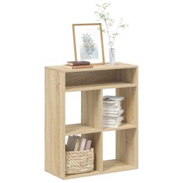 Regał na książki dąb sonoma 80x35x76 cm materiał drewnopochodny Lumarko! Lumarko!