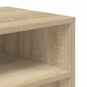  Regał na książki dąb sonoma 80x35x76 cm materiał drewnopochodny Lumarko! Lumarko!