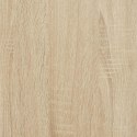  Regał na książki dąb sonoma 80x35x76 cm materiał drewnopochodny Lumarko! Lumarko!