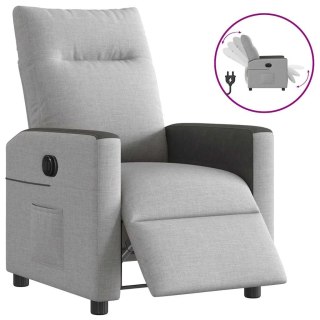  Elektryczny fotel rozkładany Cloud Grey Fabric Lumarko! Lumarko!