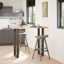  Nogi do stolika kawowego 2 szt. naturalna stal 50x(100-111) cm Lumarko! Lumarko!