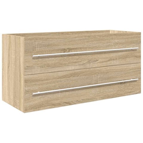 2-częściowy zestaw mebli łazienkowych, kolor dąb sonoma Lumarko! Lumarko!