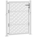 Brama ogrodowa 105x130 cm Stal nierdzewna Krzyż wzór Lumarko! Lumarko!