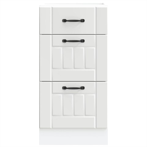 Szafka kuchenna dolna „Lucca" z białego drewna klejonego Lumarko! Lumarko!