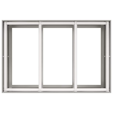  Doniczka 120x80x80 cm Stal nierdzewna Lumarko! Lumarko!