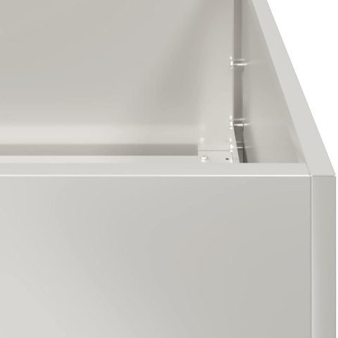  Doniczka 120x80x80 cm Stal nierdzewna Lumarko! Lumarko!