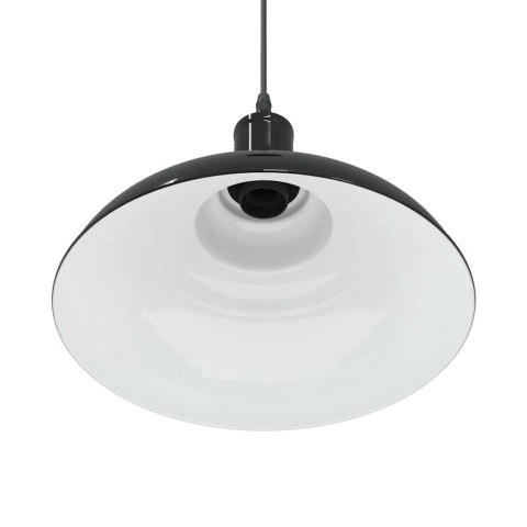  Lampa wisząca z regulacją wysokości E27 połysk czarny metal Lumarko! Lumarko!