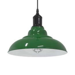  Lampa wisząca z regulacją wysokości E27 połysk zielony metal Lumarko! Lumarko!