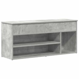  Ławka z miejscem na buty, szarość betonu, 102x30,5x45 cm Lumarko! Lumarko!