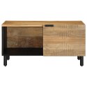 Stolik kawowy Brązowy 80x50x40 cm Drewno lite Mango Lumarko! Lumarko!
