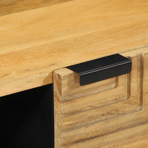  Stolik kawowy Brązowy 80x50x40 cm Drewno lite Mango Lumarko! Lumarko!