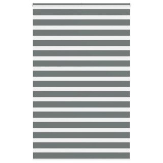  Roleta zebra, ciemnoszara, szerokość tkaniny 140,9cm, poliester Lumarko! Lumarko!