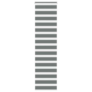  Roleta zebra, ciemnoszara, szerokość tkaniny 65,9 cm, poliester Lumarko! Lumarko!