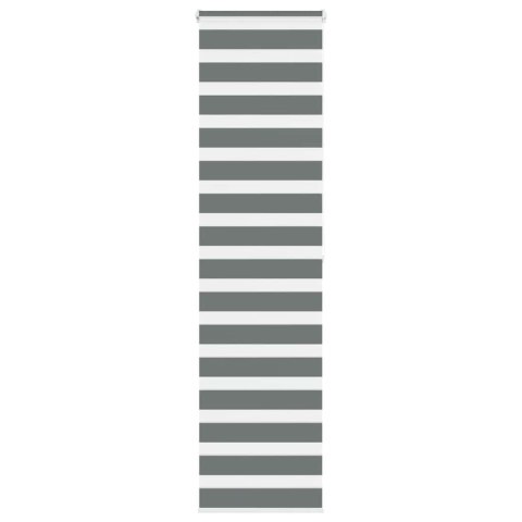 Roleta zebra, ciemnoszara, szerokość tkaniny 65,9 cm, poliester Lumarko! Lumarko!