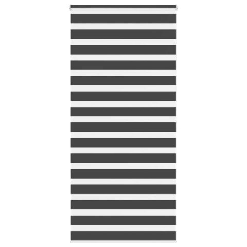  Roleta zebra, czarna, szerokość tkaniny 100,9 cm, poliester Lumarko! Lumarko!