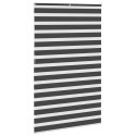  Roleta zebra, czarna, szerokość tkaniny 135,9 cm, poliester Lumarko! Lumarko!