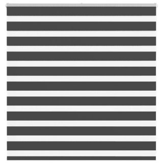  Roleta zebra, czarna, szerokość tkaniny 135,9cm, poliester Lumarko! Lumarko!