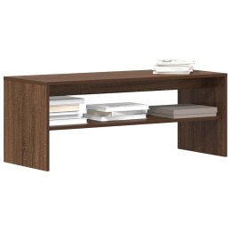  Szafka pod telewizor, brązowy dąb, 100x40x40 cm Lumarko! Lumarko!