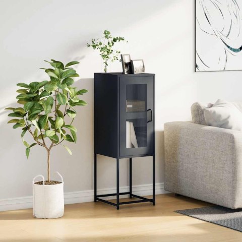  Komoda Antracyt 36x39x107 cm Stal walcowana na zimno Lumarko! Lumarko!