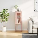  Komoda Różowa 36x39x107 cm Stal walcowana na zimno Lumarko! Lumarko!