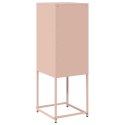  Komoda Różowa 36x39x107 cm Stal walcowana na zimno Lumarko! Lumarko!