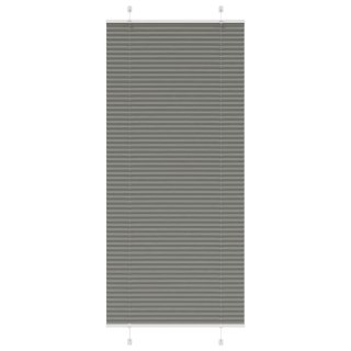  Roleta plisowana antracytowa 95x200 cm Szerokość tkaniny 94,4cm Lumarko! Lumarko!