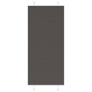  Roleta plisowana czarna 85x200 cm Szerokość tkaniny 84,4 cm Lumarko! Lumarko!