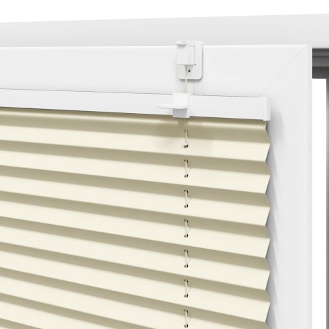  Roleta plisowana kremowa 105x200 cm Szerokość tkaniny 104,4cm Lumarko! Lumarko!