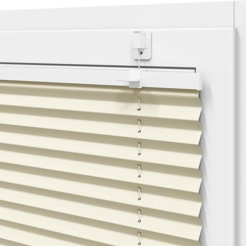  Roleta plisowana kremowa 105x200 cm Szerokość tkaniny 104,4cm Lumarko! Lumarko!