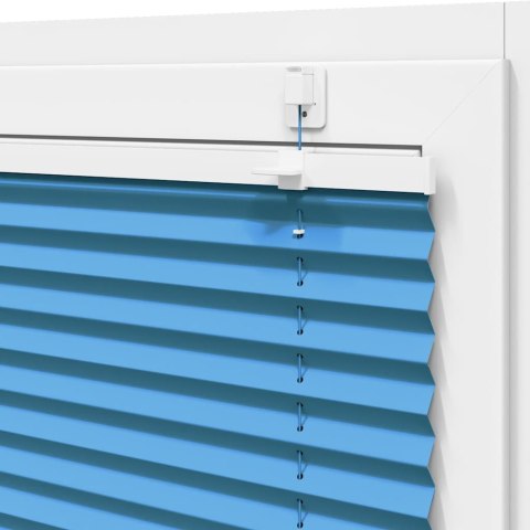 Roleta plisowana niebieska 115x150 cm Szerokość tkaniny 114,4cm Lumarko! Lumarko!