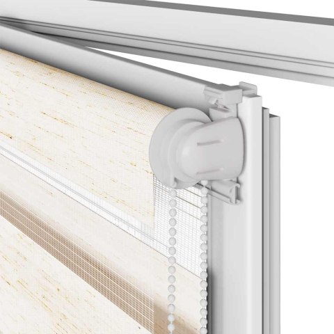  Roleta zebra, 130x150 cm, szerokość tkaniny 125,9 cm, poliester Lumarko! Lumarko!