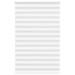 Roleta zebra, biała, szerokość tkaniny 140,9cm, poliester Lumarko! Lumarko!