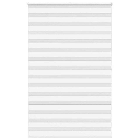  Roleta zebra, biała, szerokość tkaniny 140,9cm, poliester Lumarko! Lumarko!