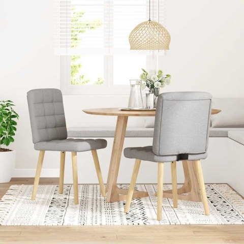 Krzesła do jadalni 2 szt. Tkanina Cloud Grey Lumarko! Lumarko!
