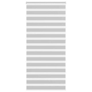  Roleta zebra, jasnoszara, szerokość tkaniny 100,9cm, poliester Lumarko! Lumarko!