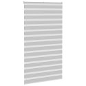  Roleta zebra, jasnoszara, szerokość tkaniny 125,9cm, poliester Lumarko! Lumarko!