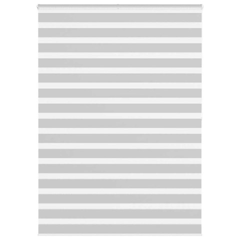  Roleta zebra, jasnoszara, szerokość tkaniny 150,9cm, poliester Lumarko! Lumarko!