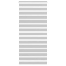  Roleta zebra, jasnoszara, szerokość tkaniny 90,9 cm, poliester Lumarko! Lumarko!
