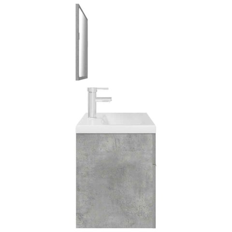  3-cz. zestaw mebli łazienkowych, szarość betonu Lumarko! Lumarko!