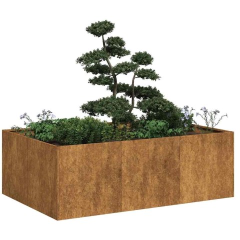  Doniczka Rusty 120x80x40 cm Stal nierdzewna Lumarko! Lumarko!