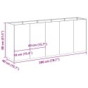  Doniczka Rusty 200x40x80 cm Stal nierdzewna Lumarko! Lumarko!