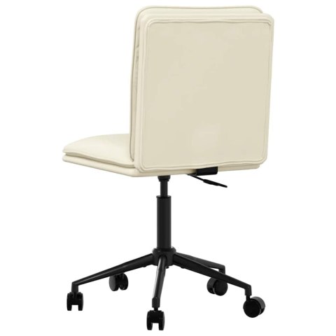 Krzesło stołowe, kremowe, sztuczna skóra Lumarko! Lumarko!