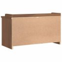 Ławka do przedpokoju "SANDNES" 87x40x50 cm lite drewno sosnowe Lumarko! Lumarko!