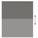 Roleta zaciemniająca szara 125x150cm Szerokość tkaniny 121,6cm Lumarko! Lumarko!