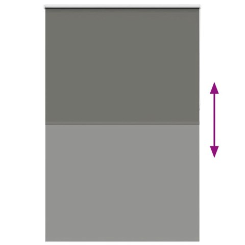 Roleta zaciemniająca szara 160x210cm Szerokość tkaniny 156,6cm Lumarko! Lumarko!