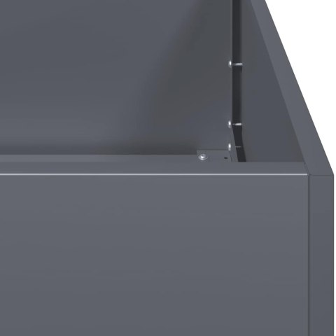  Doniczka Antracyt 40x40x80 cm Stal walcowana na zimno Lumarko! Lumarko!