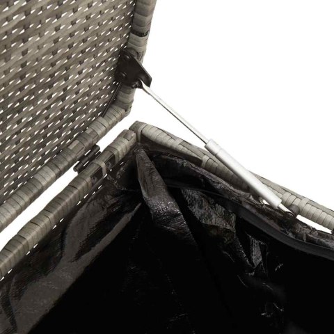 Skrzynia ogrodowa do przechowywania Szara 110x50x58 cm Lumarko! Lumarko!