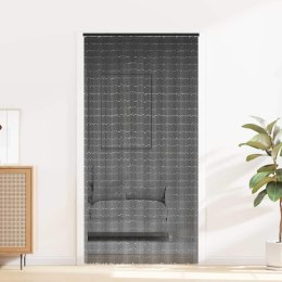 Zasłona do drzwi przeciw owadom Ciemnoszara 90x220 cm Bambus Lumarko! Lumarko!