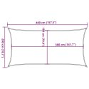  Żagiel przeciwsłoneczny, 160 g/m², jasnoszary, 2x4 m, HDPE Lumarko! Lumarko!