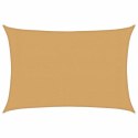 Żagiel przeciwsłoneczny, 160 g/m², piaskowy, 3x4 m, HDPE Lumarko! Lumarko!